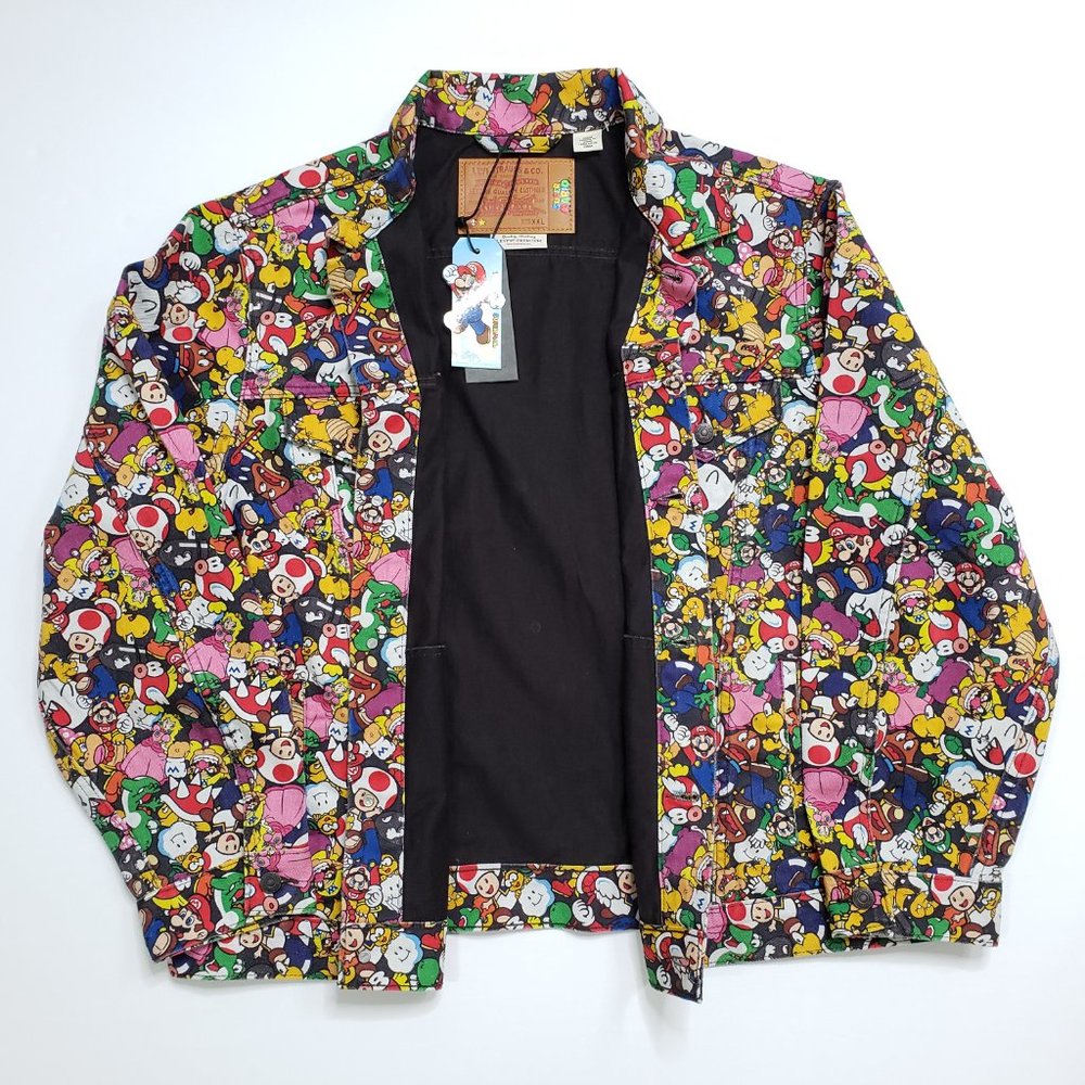Levi's x Super Mario Vintage Fit Trucker Jacket - Picture 3 of 12